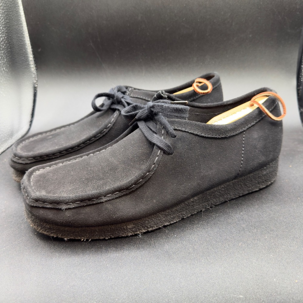 Clarks Originals Wallabee Suede Ankle Boots Mens 12 Black Charles F Stead 26773
